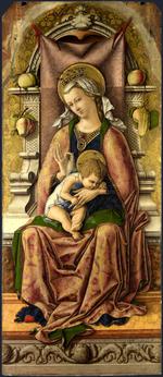 欧洲12-19世纪油画四_CRIVELLI, Carlo - The Virgin and Child